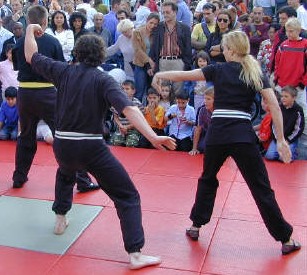 Kung Fu auf dem Leipziger Strassenfest